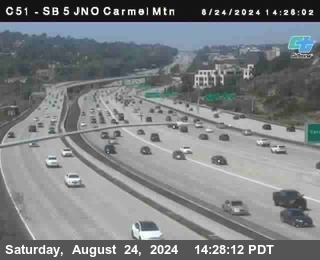 SB 5 at Carmel Mountain Rd.