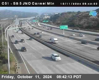 SB 5 at Carmel Mountain Rd.