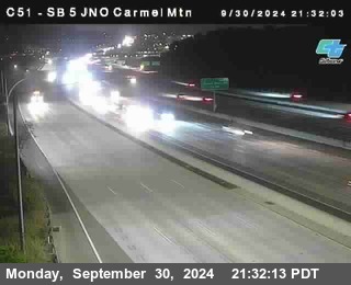 SB 5 at Carmel Mountain Rd.