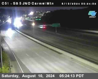 SB 5 at Carmel Mountain Rd.