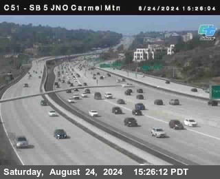 SB 5 at Carmel Mountain Rd.