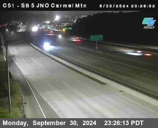 SB 5 at Carmel Mountain Rd.