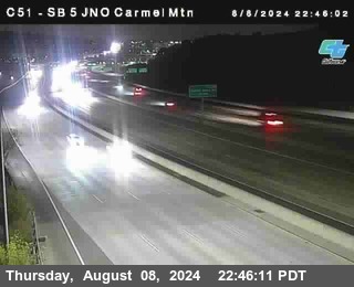 SB 5 at Carmel Mountain Rd.