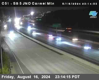 SB 5 at Carmel Mountain Rd.