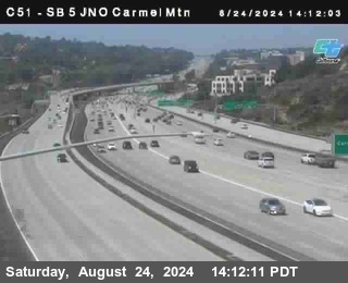 SB 5 at Carmel Mountain Rd.