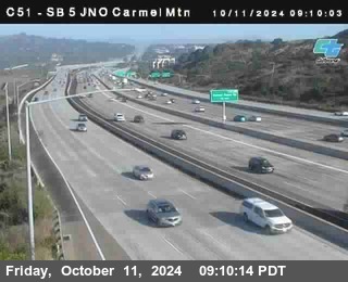 SB 5 at Carmel Mountain Rd.