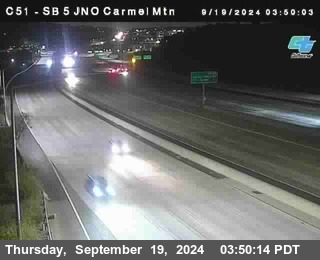 SB 5 at Carmel Mountain Rd.