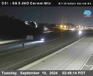 SB 5 at Carmel Mountain Rd.