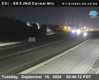 SB 5 at Carmel Mountain Rd.