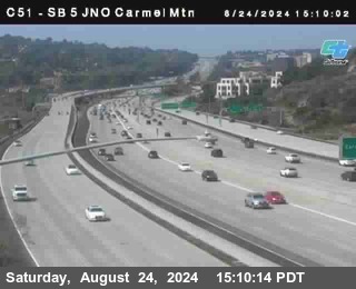 SB 5 at Carmel Mountain Rd.