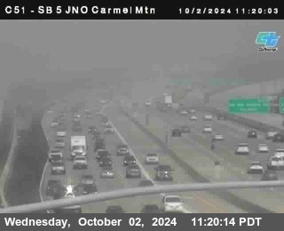 SB 5 at Carmel Mountain Rd.