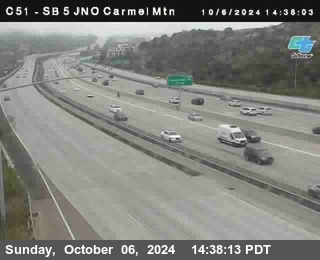 SB 5 at Carmel Mountain Rd.