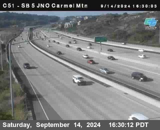 SB 5 at Carmel Mountain Rd.