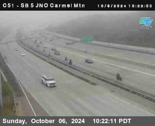 SB 5 at Carmel Mountain Rd.