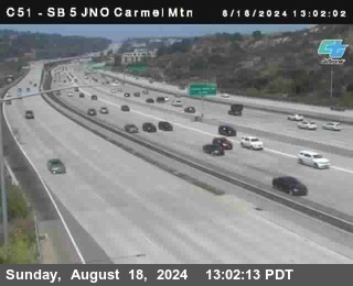 SB 5 at Carmel Mountain Rd.