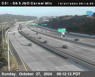 SB 5 at Carmel Mountain Rd.