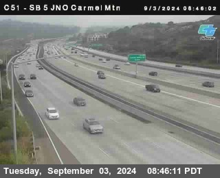 SB 5 at Carmel Mountain Rd.