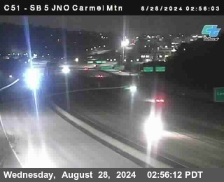 SB 5 at Carmel Mountain Rd.