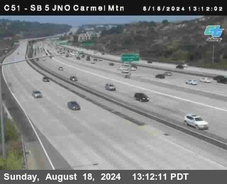 SB 5 at Carmel Mountain Rd.