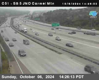 SB 5 at Carmel Mountain Rd.