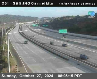 SB 5 at Carmel Mountain Rd.