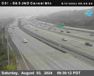 SB 5 at Carmel Mountain Rd.