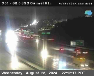 SB 5 at Carmel Mountain Rd.