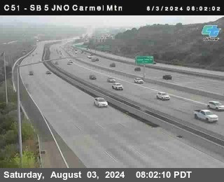 SB 5 at Carmel Mountain Rd.