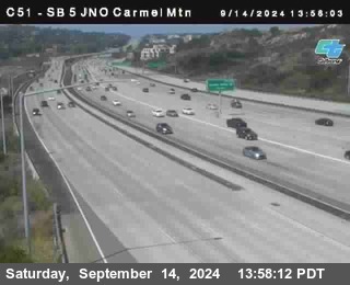 SB 5 at Carmel Mountain Rd.