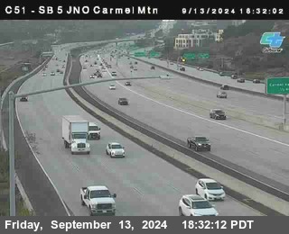 SB 5 at Carmel Mountain Rd.