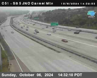 SB 5 at Carmel Mountain Rd.