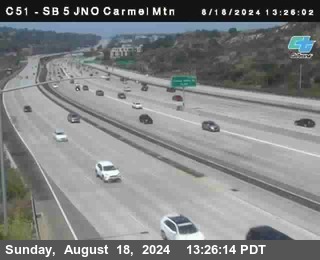 SB 5 at Carmel Mountain Rd.