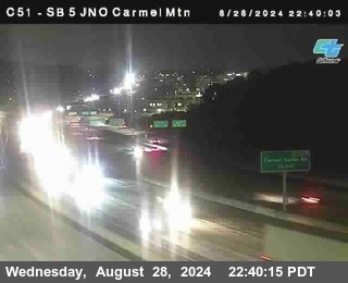 SB 5 at Carmel Mountain Rd.