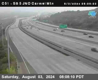 SB 5 at Carmel Mountain Rd.