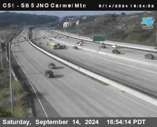 SB 5 at Carmel Mountain Rd.