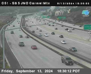 SB 5 at Carmel Mountain Rd.