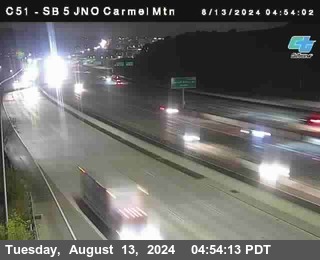 SB 5 at Carmel Mountain Rd.