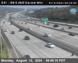 SB 5 at Carmel Mountain Rd.