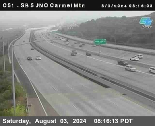 SB 5 at Carmel Mountain Rd.