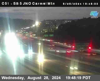 SB 5 at Carmel Mountain Rd.