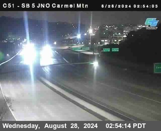 SB 5 at Carmel Mountain Rd.