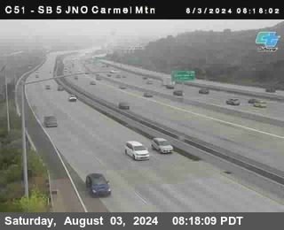 SB 5 at Carmel Mountain Rd.