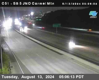 SB 5 at Carmel Mountain Rd.