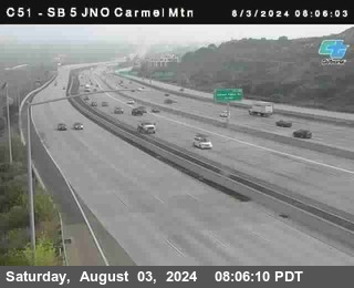 SB 5 at Carmel Mountain Rd.