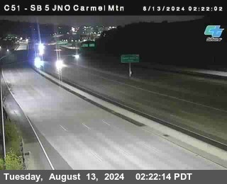 SB 5 at Carmel Mountain Rd.