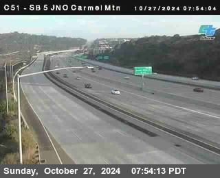 SB 5 at Carmel Mountain Rd.