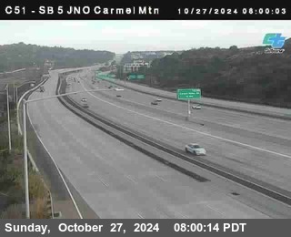 SB 5 at Carmel Mountain Rd.