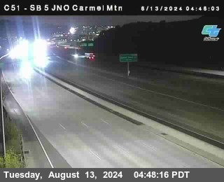 SB 5 at Carmel Mountain Rd.