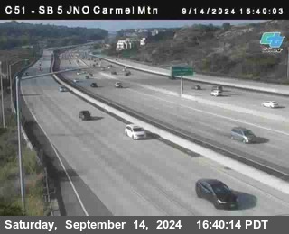 SB 5 at Carmel Mountain Rd.