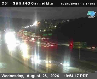 SB 5 at Carmel Mountain Rd.